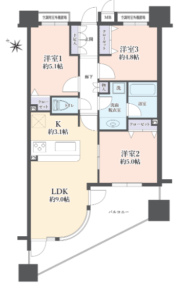 足立区伊興中古マンシュン