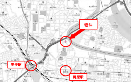 事業用地・東京都北区堀船３丁目